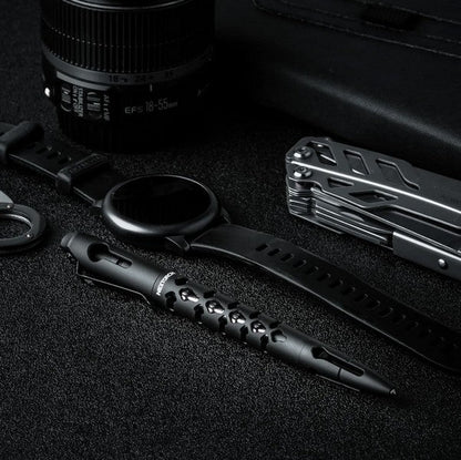 Nextorch NP20 - Stylo tactique de sécurité avec brise vitre - Noir  NYCTALOPE  