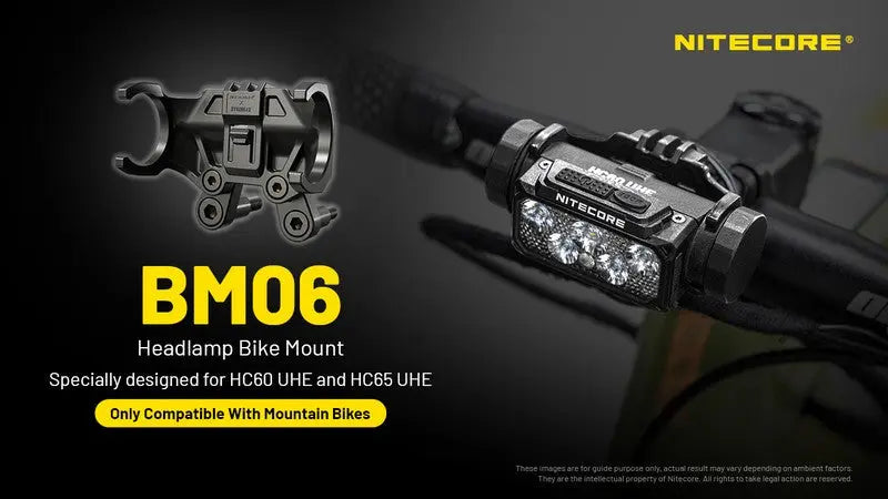 Support Guidon VTT Nitecore BM06 - NYCTALOPE