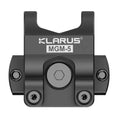 Support de casque Klarus MGM5 pour lampe XT1C PRO - système de fixation rails ARC  NYCTALOPE  