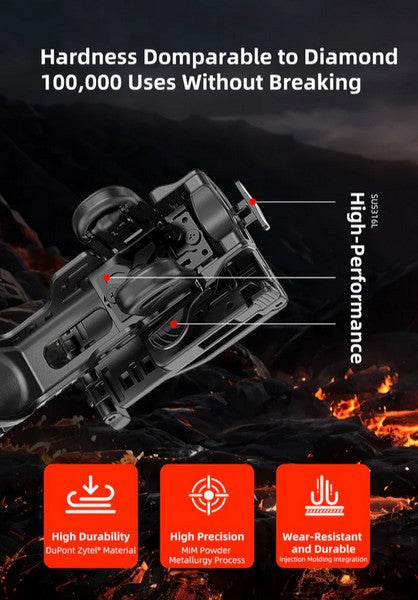 Klarus AH3 Etui Holster à tirage rapide pour lampe XT11S, XT11GT Pro, XT12S, XT21C  NYCTALOPE  