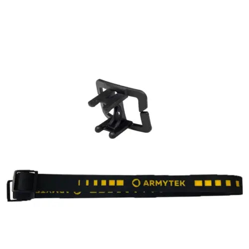 Support fast Clip + headband lampe frontale Armytek Wizard C1 et ELF C1  NYCTALOPE  