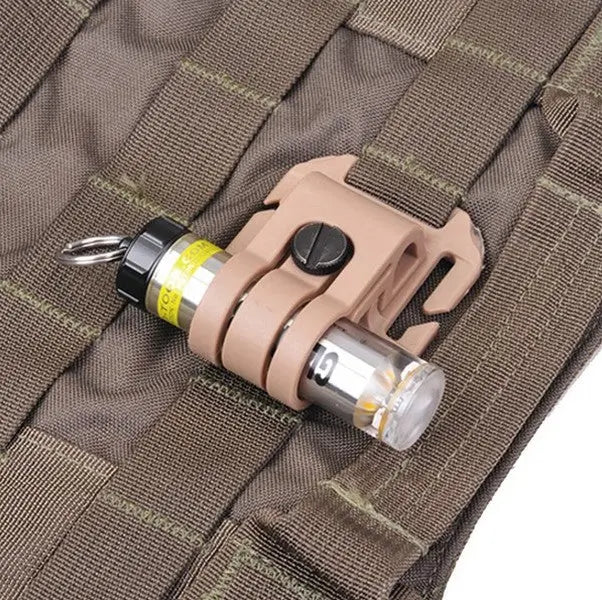 Support tactique Nextorch GTK pour lampe GLO TOOB - NOIR ou TAN  NYCTALOPE  