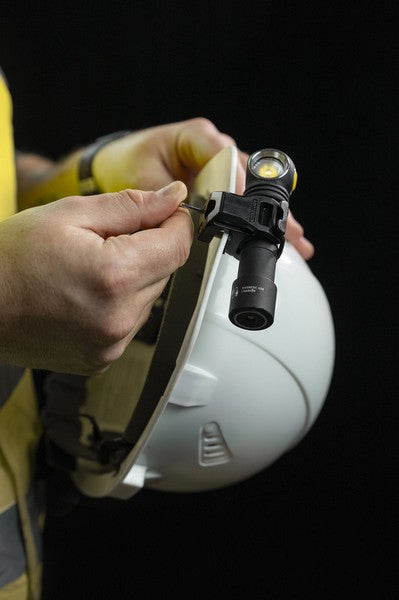 Support Armytek AHM-04 pour casque de chantier, sécurité, lampe Wizard et Elf  NYCTALOPE  
