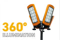 Tour d'éclairage Nightsearcher STRATOSTAR 115000 Lumens - Batterie LiFePO4 18Ah - Trépied 4,5m - IP67 - NYCTALOPE