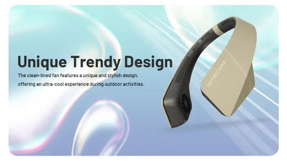 Ventilateur de cou portable Nitecore NEF20 – capacité 4000 mAh – Rechargeable USB-C  NYCTALOPE  