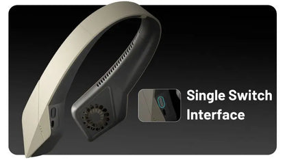 Ventilateur de cou portable Nitecore NEF20 – capacité 4000 mAh – Rechargeable USB-C  NYCTALOPE  