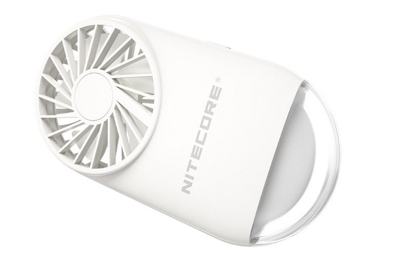 Ventilateur de poche multifonctions Nitecore NEF02 - rechargeable avec lumière d'appoint  NYCTALOPE  