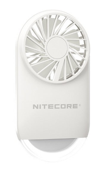 Ventilateur de poche multifonctions Nitecore NEF02 - rechargeable avec lumière d'appoint