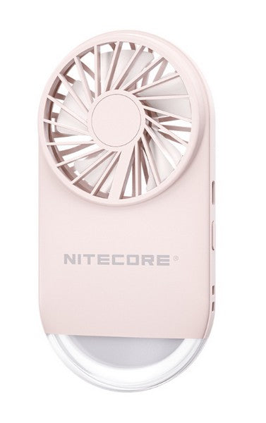 Ventilateur de poche multifonctions Nitecore NEF02 - rechargeable avec lumière d'appoint  NYCTALOPE  