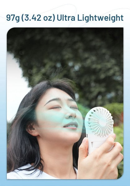 Ventilateur de poche multifonctions Nitecore NEF02 - rechargeable avec lumière d'appoint  NYCTALOPE  