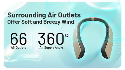 Ventilateur de cou portable Nitecore NEF20 – capacité 4000 mAh – Rechargeable USB-C Nitecore