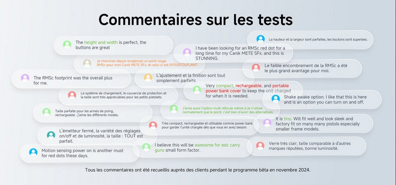 Olight Osight S | Viseur point rouge de 2 MOA et cercle de 32 MOA - NYCTALOPE