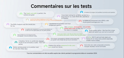 Olight Osight S | Viseur point rouge de 2 MOA et cercle de 32 MOA - NYCTALOPE