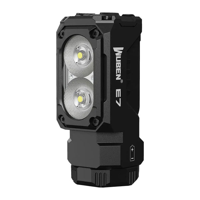 Wuben E7 - Lampe frontale LED rechargeable 1800 lumens