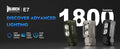 Wuben E7 - Lampe frontale LED rechargeable 1800 lumens
