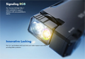 Wuben G5 - Lampe torche EDC porte-clés rechargeable 400 lumens  NYCTALOPE  