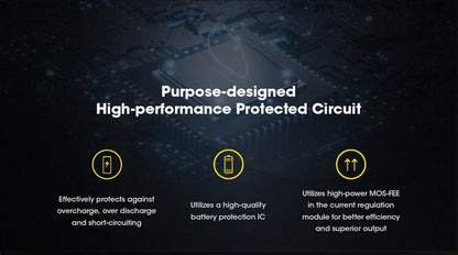 Batterie Nitecore NL1840HP 18650 - 4000mAh 3.6V protégée Li-ion  NYCTALOPE  