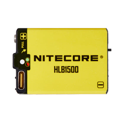 Batterie Nitecore HLB1500 1500 mAh 3.7V pour lampe Nitecore UT27 - NYCTALOPE
