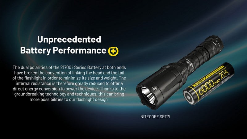 Batterie Nitecore NL2160HPi 21700 - 6000mAh 3.6V - protégée Li-ion  NYCTALOPE  