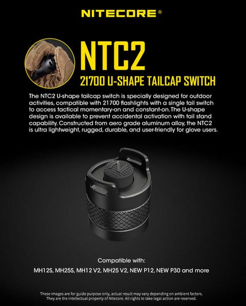 Interrupteur tactique Nitecore NTC2