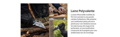 Olight Heron L1 - Couteau Pliant Tactique - Oknife  NYCTALOPE  