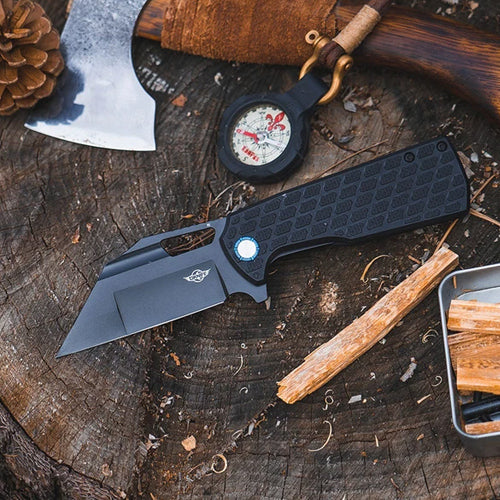 Olight Heron L1 - Couteau Pliant Tactique - Oknife  NYCTALOPE  