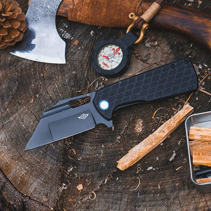 Olight Heron L1 - Couteau Pliant Tactique - Oknife  NYCTALOPE  