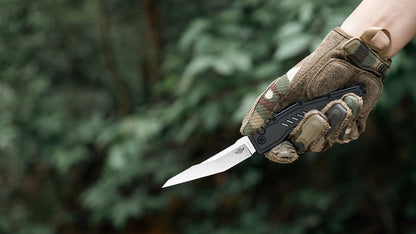 Olight Mettle 3 - Couteau de Poche Pliant EDC - Design de Style Cyberpunk - Oknife  NYCTALOPE  