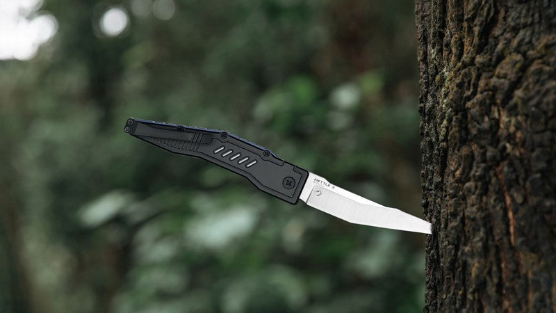 Olight Mettle 3 - Couteau de Poche Pliant EDC - Design de Style Cyberpunk - Oknife  NYCTALOPE  