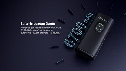 Lampe Vélo Olight RN 2000 – 2000 Lumens  NYCTALOPE  