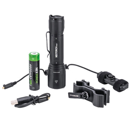 Lampe Torche Tactique Nextorch TA41 SET - 2600 Lumens - Kit de chasse  NYCTALOPE  