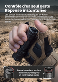 Klarus XT Mini - Lampe tactique compacte à double interrupteur arrière