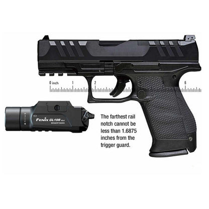 Lampe pour arme Fenix GL19R V2.0 – 1200 Lumens  NYCTALOPE  