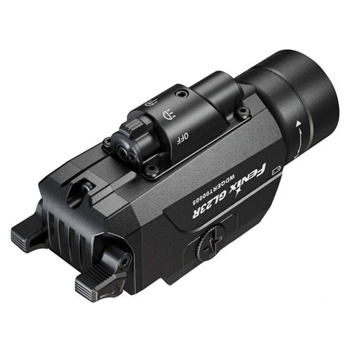 Lampe pour arme Fenix GL23R – 1200 Lumens avec laser vert rechargeable  NYCTALOPE  