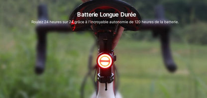 Lampe arrière pour Vélo et VTT Olight  BS100 - 100 Lumens  NYCTALOPE  
