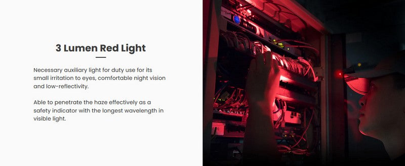 Lampe Multifonction Nextorch UL12- 17 Lumens - lumière de secours de sécurité et d'avertissement