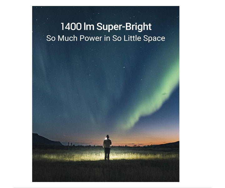 Lampe Torche Nextorch ED10 - 1400 Lumens rechargeable  NYCTALOPE  