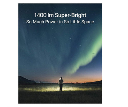 Lampe Torche Nextorch ED10 - 1400 Lumens rechargeable  NYCTALOPE  