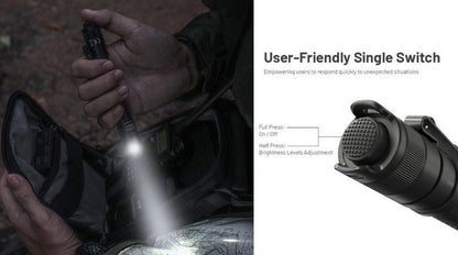 Lampe Torche Nitecore MT2A PRO - 1000 Lumens  NYCTALOPE  