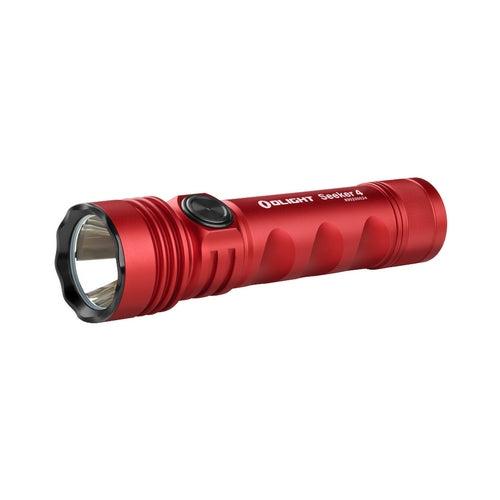 Lampe Torche Olight SEEKER 4 Rouge - 3100 Lumens  NYCTALOPE  