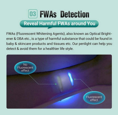 Lampe Nextorch DR K3UV 600mW - 10 Lumens Jaune  NYCTALOPE  