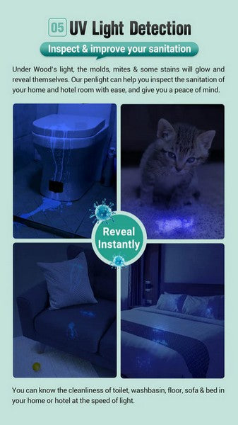 Lampe Nextorch DR K3UV 600mW - 10 Lumens Jaune  NYCTALOPE  