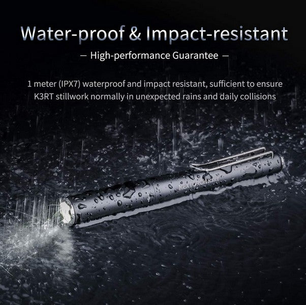 Lampe Nextorch K3RT - 330 Lumens - lampe tactique self défense  NYCTALOPE  