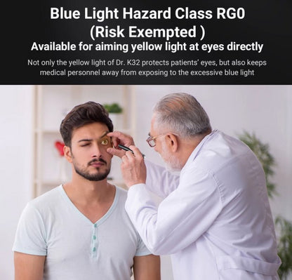 Lampe Nextorch DR K32 80 Lumens blanc / Jaune - Lampe médicale rechargeable - NYCTALOPE