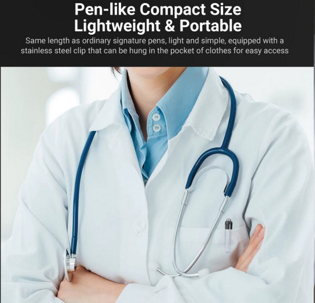 Lampe Nextorch DR K32 80 Lumens blanc / Jaune - Lampe médicale rechargeable - NYCTALOPE