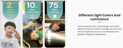 Lampe Nextorch DR K3L - 75 Lumens blanc / Jaune - Lampe médicale  NYCTALOPE  