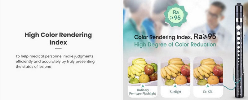 Lampe Nextorch DR K3L - 75 Lumens blanc / Jaune - Lampe médicale  NYCTALOPE  