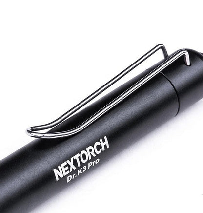 Lampe Nextorch DR K3 PRO - 80 Lumens blanc / Jaune - Lampe médicale rechargeable  NYCTALOPE  