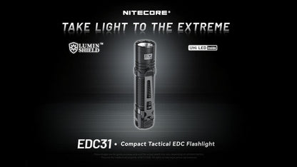 Lampe Torche Nitecore EDC31 - 3500 Lumens rechargeable - NYCTALOPE