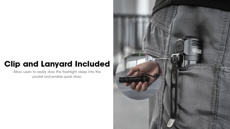 Lampe Torche Nitecore EDC31 - 3500 Lumens rechargeable - NYCTALOPE